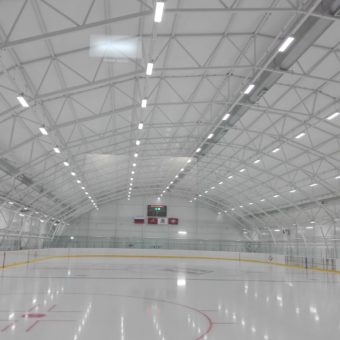 Ледовая арена для хоккея