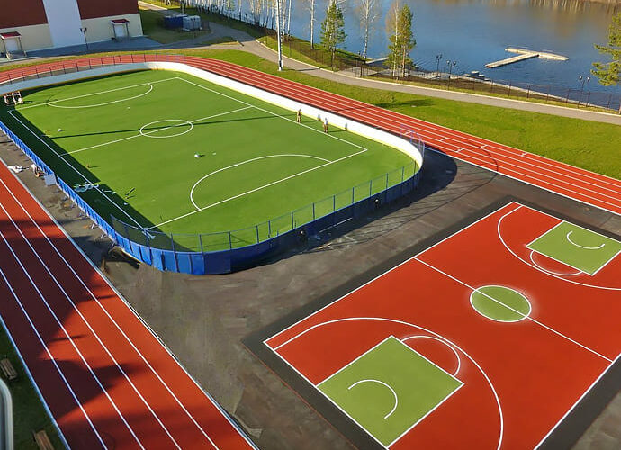 Плоскостные спортивные сооружения
